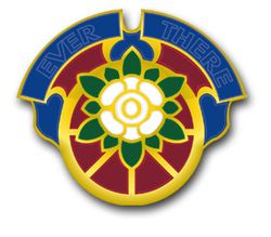 Army 184th Transport Brigade Unit Crest 11.75" Decal