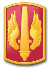 Army 18th Field Artillery Brigade 3.8" Patch Decal