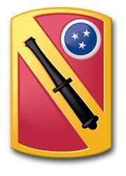 Army 196th Field Artillary Brigade Tennessee 5.5" Patch Vinyl Transfer Decal