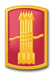 Army 197th Field Artillary Brigade New Hampshire 3.8" Patch Vinyl Transfer Decal