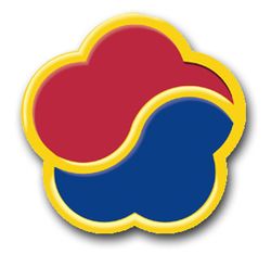 Army 19th Support Command 8" Patch Vinyl Transfer Decal