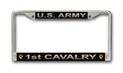 Army 1st Cavalry Division License Plate Frame