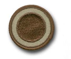 Army 1st Corps Desert Military Patch