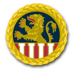 Army 1st Personnel Command Unit Crest 10" Vinyl Transfer Decal