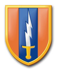 Army 1st Signal Brigade 3.8" Patch Decal