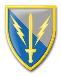 Army 201st Military Intelligence Brigade 11.75" Patch Decal