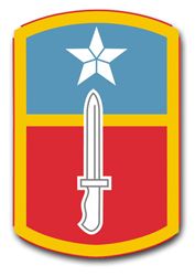 Army 205th Infantry Brigade 11.75" Patch Decal