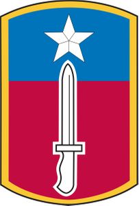 Army 205th Infantry Brigade 3.8" Patch Decal