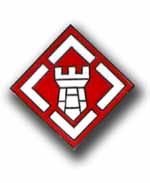 Army 20th Engineering Military Pin