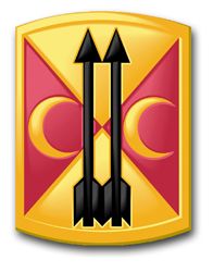 Army 212th Field Artillery Brigade 10" Patch Decal
