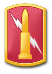 Army 224th Field Artillery Brigade 11.75" Patch Decal