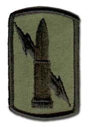 Army 224th Field Artillery Brigade Subdued Military Patch