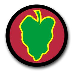Army 24th Mechanized Infantry 10" Patch Vinyl Transfer Decal