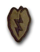 Army 25th Infantry Division Subdued Military Patch