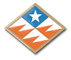 Army 261st Signal Command Delaware 5.5" Patch Vinyl Transfer Decal