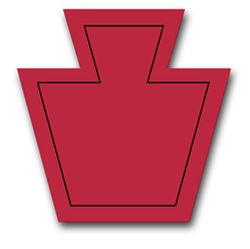 Army 28th Infantry 10" Patch  Vinyl Transfer Decal