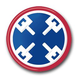 Army 310th Support Command 11.75" Patch Vinyl Transfer Decal