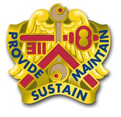 Army 311th Support Command USAR Unit Crest 8" Vinyl Transfer Decal
