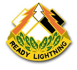 Army 335th Signal Command Unit Crest 8" Vinyl Transfer Decal