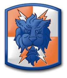 Army 35th Signal Brigade 10" Patch Decal