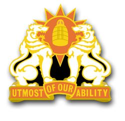 Army 35th Signal Brigade Unit Crest 11.75" Decal