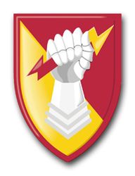 Army 38th Air Defense Artillery Brigade Patch Decal