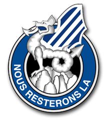 Army 3rd Infantry Unit Crest 5.5" Vinyl Transfer Decal