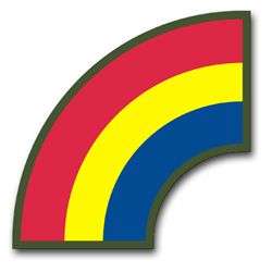 Army 42nd Infantry 5.5" Patch Vinyl Transfer Decal