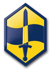 Army 460th Chemical Brigade 10" Patch Decal