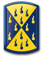 Army 464th Chemical Brigade 11.75" Patch Decal