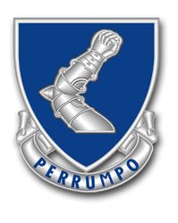 Army 485th Regiment Unit Crest Vinyl Transfer Decal