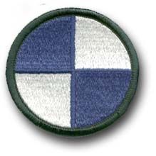 Army 4th Corps Military Patch