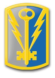 Army 501st Military Intelligence Brigade 8" Patch Vinyl Transfer Decal