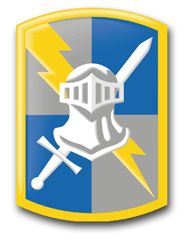 Army 513th Military Intelligence Brigade 8" Patch Vinyl Transfer Decal