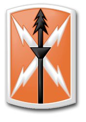 Army 516th Signal Brigade 3.8" Patch Vinyl TransferDecal