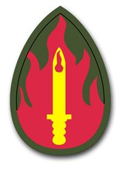 Army 63rd Infantry 10" Patch Vinyl Transfer Decal