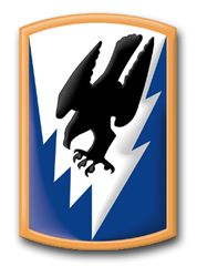 Army 66th Aviation Brigade 8" Patch Decal