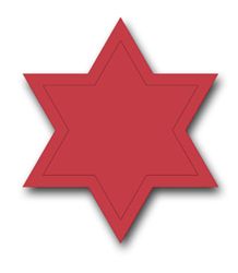 Army 6th Infantry 8" Patch Vinyl Transfer Decal