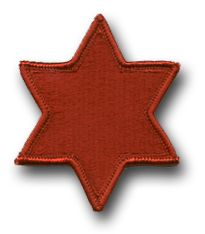 Army 6th Infantry Division Military Patch
