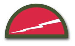 Army 78th Division Patch  Vinyl Transfer Decal