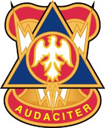 Army 78th Division Unit Crest 10" Vinyl Transfer Decal