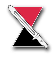 Army 7th Infantry Unit Crest 11.75" Vinyl Transfer Decal (left)