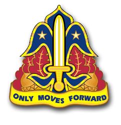 Army 80th Training Unit Crest 8" Vinyl Transfer Decal