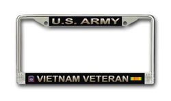 Army 82nd Airborne Vietnam Veteran License Plate Frame