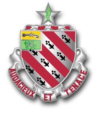 Army 8th Field Artillery Brigade Unit Crest 5.5" Decal