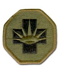 Army 8th Medical Brigade Subdued Military Patch