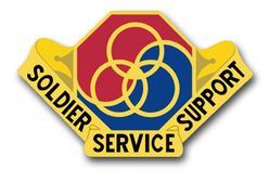 Army 8th Personnel Command Unit Crest Vinyl Transfer Decal