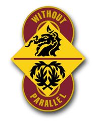 Army 8th Transport Brigade Unit Crest 3.8" Decal