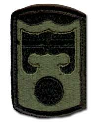Army 92nd Infantry Brigade Subdued Military Patch