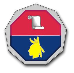 Army 98th Training Unit Crest 5.5" Vinyl Transfer Decal